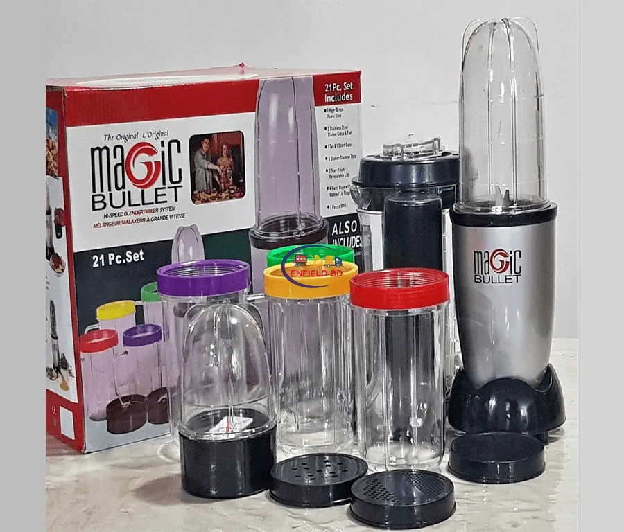 ম্যাজিক বুলেট ব্লেন্ডার সেট (২১ পিস)